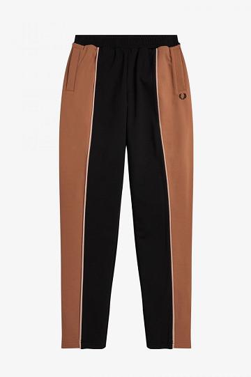 Fred Perry Colour Block Sweat Naisten Housut Bronze | FI 1107QMAZ